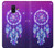 W3484 Cute Galaxy Dream Catcher Hard Case and Leather Flip Case For Samsung Galaxy A6 (2018)