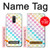 W3499 Colorful Heart Pattern Hard Case and Leather Flip Case For Samsung Galaxy A6+ (2018), J8 Plus 2018, A6 Plus 2018