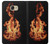 W3379 Fire Frame Hard Case and Leather Flip Case For Samsung Galaxy A5 (2016)