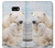 W3373 Polar Bear Hug Family Hard Case and Leather Flip Case For Samsung Galaxy A3 (2017)