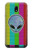 W3437 Alien No Signal Hard Case and Leather Flip Case For Samsung Galaxy J7 (2017) EU Version