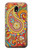 W3402 Floral Paisley Pattern Seamless Hard Case and Leather Flip Case For Samsung Galaxy J5 (2017) EU Version