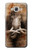 W3427 Mammoth Ancient Cave Art Hard Case and Leather Flip Case For Samsung Galaxy J7