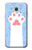 W3618 Cat Paw Hard Case and Leather Flip Case For Samsung Galaxy J7