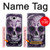 W3582 Purple Sugar Skull Hard Case and Leather Flip Case For Samsung Galaxy J5 (2016)