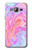 W3444 Digital Art Colorful Liquid Hard Case and Leather Flip Case For Samsung Galaxy J3 (2016)