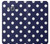 W3533 Blue Polka Dot Hard Case and Leather Flip Case For Samsung Galaxy J3 (2016)