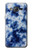 W3439 Fabric Indigo Tie Dye Hard Case and Leather Flip Case For Samsung Galaxy On5