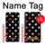 W3532 Colorful Polka Dot Hard Case and Leather Flip Case For Google Pixel 3