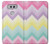 W3514 Rainbow Zigzag Hard Case and Leather Flip Case For LG V20