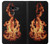 W3379 Fire Frame Hard Case and Leather Flip Case For LG G8 ThinQ