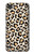 W3374 Fashionable Leopard Seamless Pattern Hard Case and Leather Flip Case For LG Q6