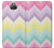 W3514 Rainbow Zigzag Hard Case and Leather Flip Case For Sony Xperia 10