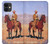 W0772 Cowboy Western Hard Case and Leather Flip Case For iPhone 11