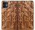 W1307 Fish Wood Carving Graphic Printed Hard Case and Leather Flip Case For iPhone 11