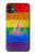 W2900 Rainbow LGBT Lesbian Pride Flag Hard Case and Leather Flip Case For iPhone 11