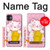 W3025 Pink Maneki Neko Lucky Cat Hard Case and Leather Flip Case For iPhone 11