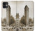 W3046 Old New York Flatiron Building Hard Case and Leather Flip Case For iPhone 11