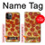 W0236 Pizza Hard Case and Leather Flip Case For iPhone 11 Pro