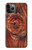 W0603 Wood Graphic Printed Hard Case and Leather Flip Case For iPhone 11 Pro