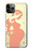 W0815 Pregnant Art Hard Case and Leather Flip Case For iPhone 11 Pro