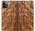 W1307 Fish Wood Carving Graphic Printed Hard Case and Leather Flip Case For iPhone 11 Pro