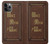 W2824 Once Upon a Time Book Cover Hard Case and Leather Flip Case For iPhone 11 Pro