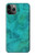 W3147 Aqua Marble Stone Hard Case and Leather Flip Case For iPhone 11 Pro