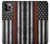 W3472 Firefighter Thin Red Line Flag Hard Case and Leather Flip Case For iPhone 11 Pro