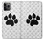 W2355 Paw Foot Print Hard Case and Leather Flip Case For iPhone 11 Pro Max