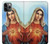 W2420 The Virgin Mary Santa Maria Hard Case and Leather Flip Case For iPhone 11 Pro Max