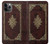 W3014 Vintage Map Book Cover Hard Case and Leather Flip Case For iPhone 11 Pro Max