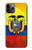 W3020 Ecuador Flag Hard Case and Leather Flip Case For iPhone 11 Pro Max