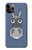 W3271 Donkey Cartoon Hard Case and Leather Flip Case For iPhone 11 Pro Max