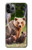 W3558 Bear Family Hard Case and Leather Flip Case For iPhone 11 Pro Max