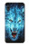 W0752 Blue Fire Grim Wolf Hard Case and Leather Flip Case For Samsung Galaxy A10e