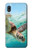 W1377 Ocean Sea Turtle Hard Case and Leather Flip Case For Samsung Galaxy A10e