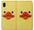 W1922 Duck Face Hard Case and Leather Flip Case For Samsung Galaxy A10e