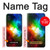 W2312 Colorful Rainbow Space Galaxy Hard Case and Leather Flip Case For Samsung Galaxy A10e