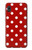 W2951 Red Polka Dots Hard Case and Leather Flip Case For Samsung Galaxy A10e