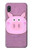 W3269 Pig Cartoon Hard Case and Leather Flip Case For Samsung Galaxy A10e