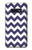 W2345 Navy Blue Shavron Zig Zag Pattern Hard Case and Leather Flip Case For Samsung Galaxy S10e