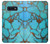 W2685 Aqua Turquoise Gemstone Graphic Printed Hard Case and Leather Flip Case For Samsung Galaxy S10e