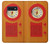 W2780 Vintage Orange Bakelite Radio Hard Case and Leather Flip Case For Samsung Galaxy S10e