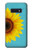 W3039 Vintage Sunflower Blue Hard Case and Leather Flip Case For Samsung Galaxy S10e