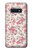 W3095 Vintage Rose Pattern Hard Case and Leather Flip Case For Samsung Galaxy S10e