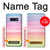 W3507 Colorful Rainbow Pastel Hard Case and Leather Flip Case For Samsung Galaxy S10e