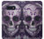 W3582 Purple Sugar Skull Hard Case and Leather Flip Case For Samsung Galaxy S10e