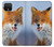 W0417 Fox Hard Case and Leather Flip Case For Google Pixel 4 XL