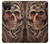 W1675 Skull Blood Tattoo Hard Case and Leather Flip Case For Google Pixel 4 XL